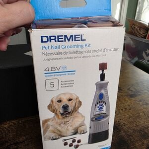 Dremel Pet Nail Grooming Kit Rechargable - Gray